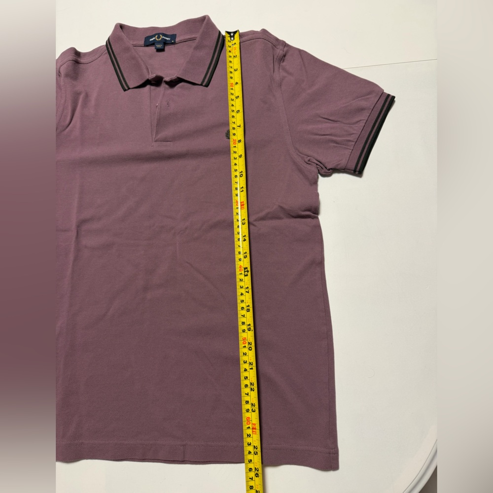 Fred Perry purple polo shirt - Picture 4 of 10